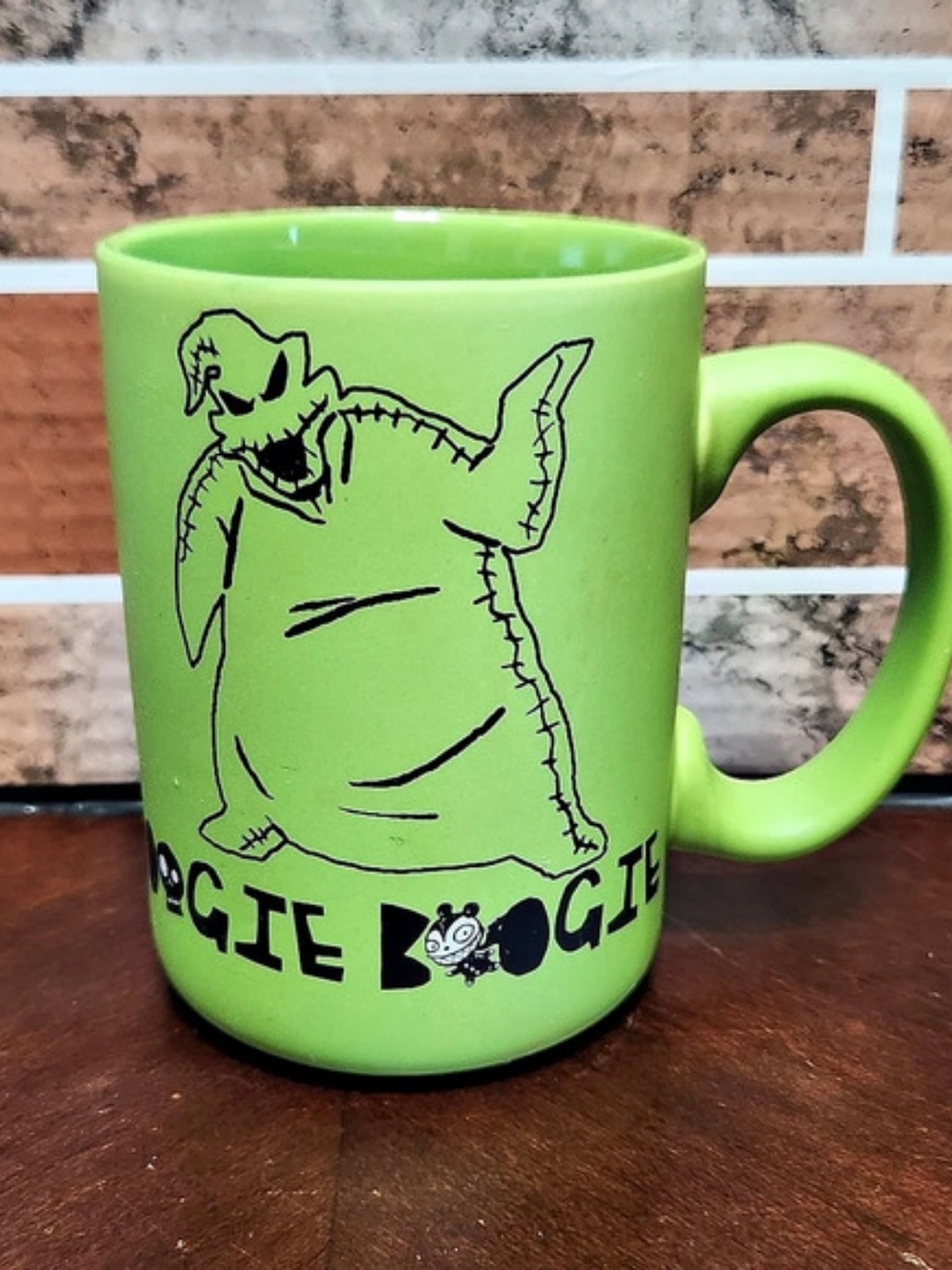 Disney The Nightmare Before Christmas Oogie Boogie Ceramic Mug Green Mug